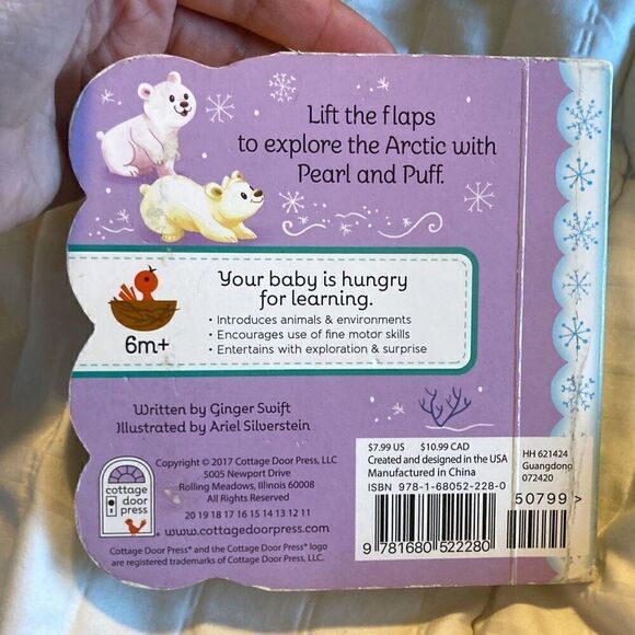 Babies in the Snow (Lift a Flap) Board Book - Picture 2 of 4